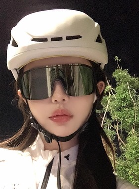 变色日夜两用骑行眼镜超大框水银墨镜户外运动登山防风夜骑护目镜