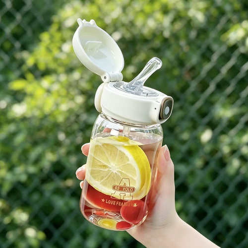 高颜值夏季耐高温吸管杯