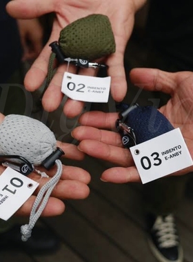 日本便携EDC防水尼龙手提袋超轻薄环保购物袋折叠收纳袋纯色原创