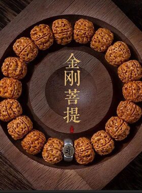 2025太岁金刚菩提子手串十二生肖守护神文玩核桃盘玩佛珠手链手持