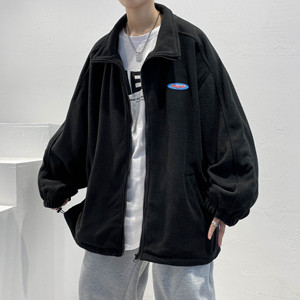 冬季羊羔绒棉衣男女同穿外套宽松加厚加绒棉服 F387-P85，男装棉衣，星座617A-1（原B318A）