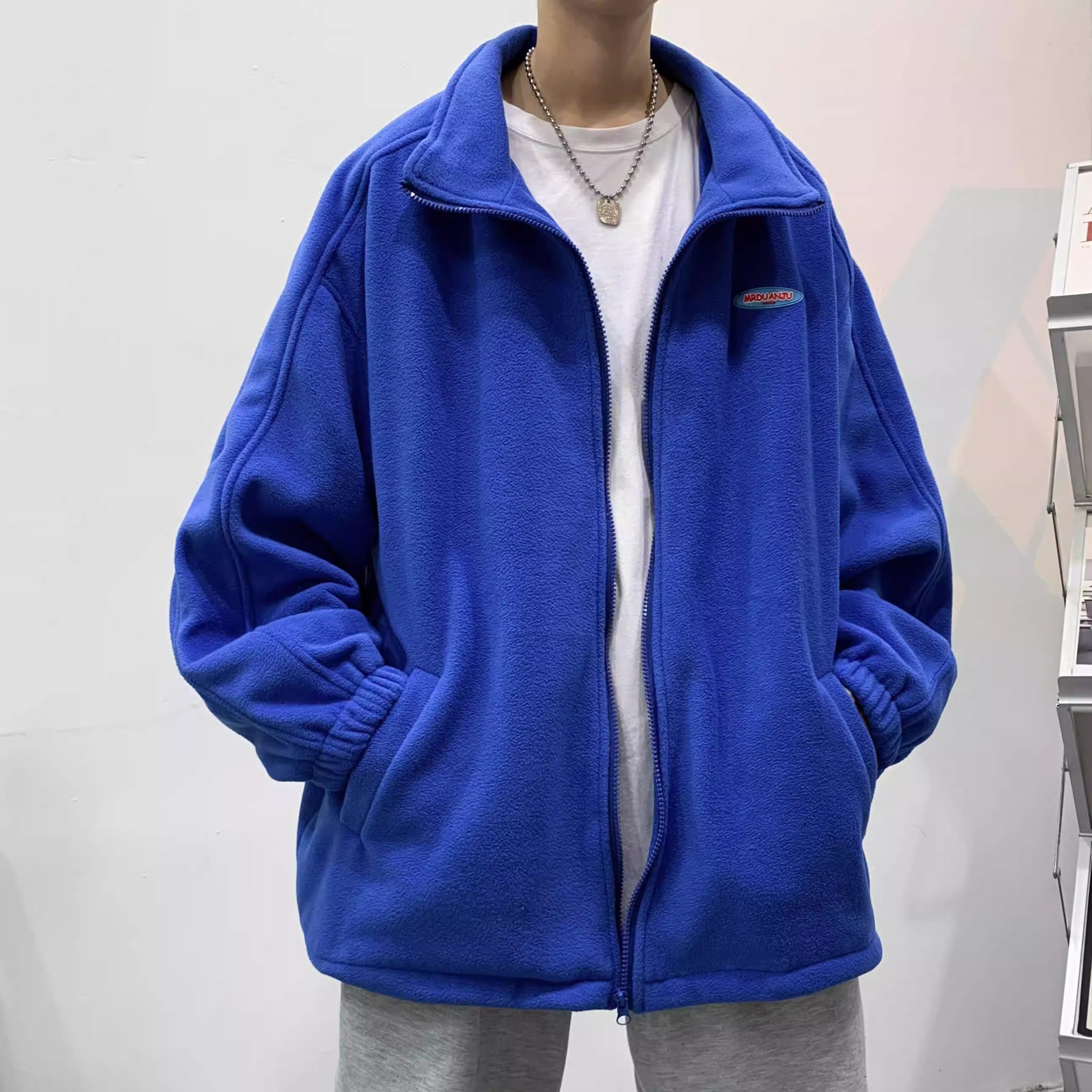 男女同穿外套冬季羊羔绒棉衣宽松加厚加绒棉服F387-P85，男装棉衣，星座617A-1（原B318A）