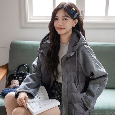 90白鸭绒加肥加大码羽绒服女200斤胖mm中长款300斤轻薄大码羽绒服