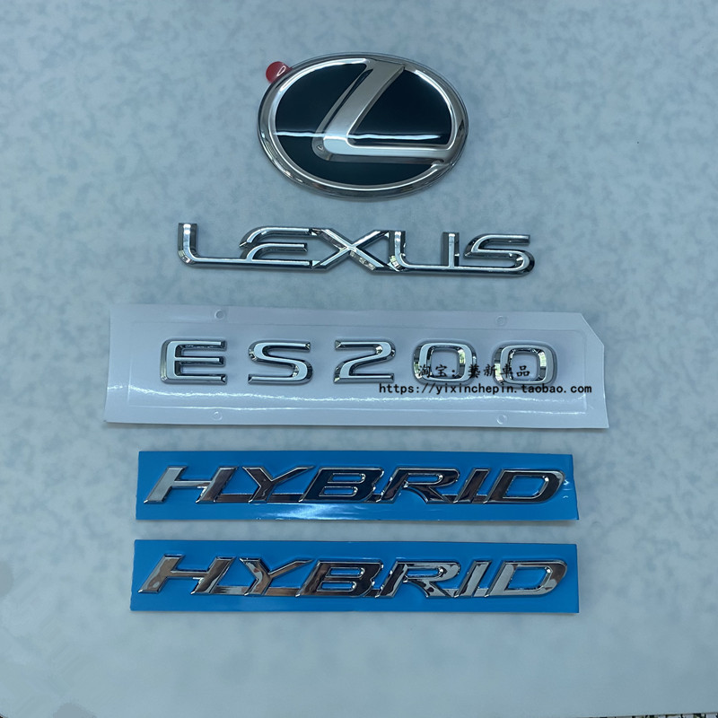 适用雷克萨斯ES300H油电混动凌志NX260 RX300HYBRID车标ES200尾标