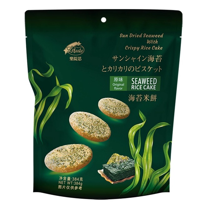 新品384g独立包装网红下午茶海苔