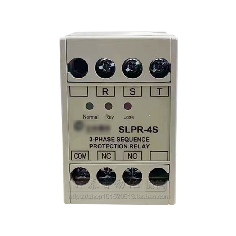 SLPR-4S原装台湾仕林 三相相序保护继电器 AC220-440V卡导轨