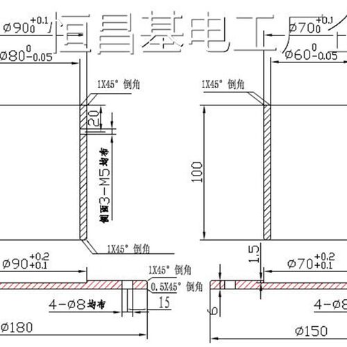 *三节多节笔式电动推杆动往复直筒直流电动缸12V24V工业级大推力