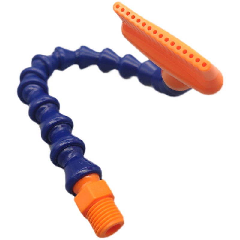 活动软管吹风喷嘴 多孔吹气吹扫喷头 塑料冷却管排孔喷咀16孔吹风