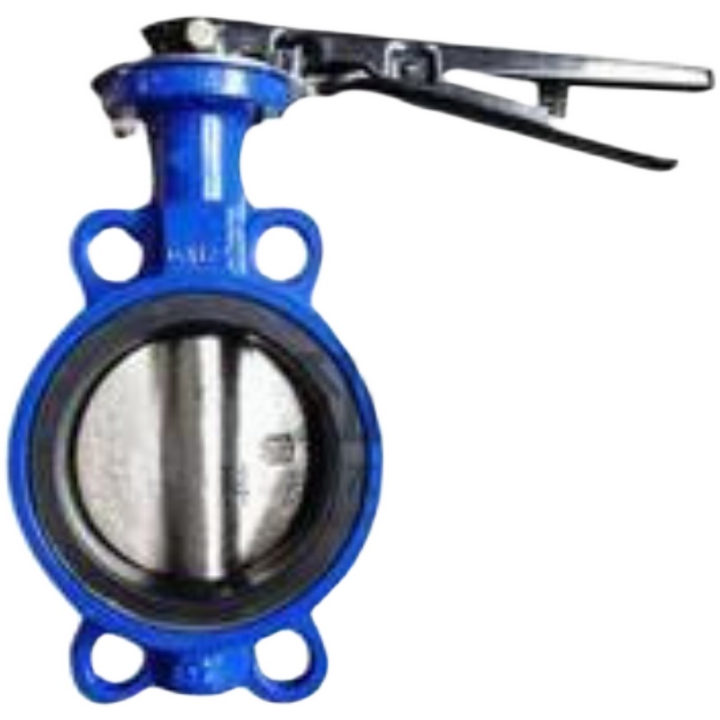 D71X-10/16手柄对o夹蝶阀铸铁手动蝶阀水风阀门3寸4寸6寸DN100 15