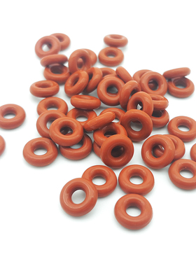 VMQ红色硅胶O型圈外径 61 62 63 6y4 65 66 67 68 69 70 线径3.1m