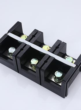 TC快速接线端子柱排大功率电流电线连接器布线并线分线盒TC600A3P