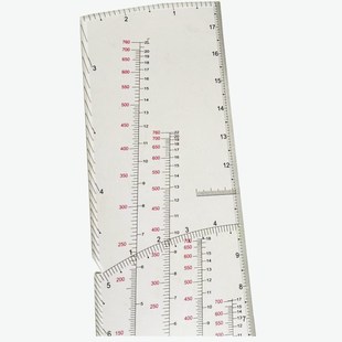炮兵指挥尺2型1 5万2公里大炮兵指挥尺炮兵尺图上量算尺