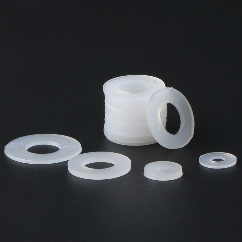 加硬PE非尼龙绝缘平垫 塑料垫片垫圈 塑胶平垫圈 M4-M10