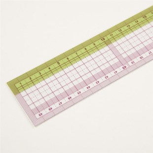 50CM日系放码 尺 迪涵 内置刻度打版 3012 1.8mm厚 公制 DIHAN