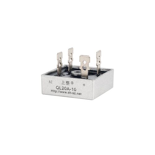 上整QL10A/20A/25A/30A/35A/50A-10整流器/单相整流桥堆