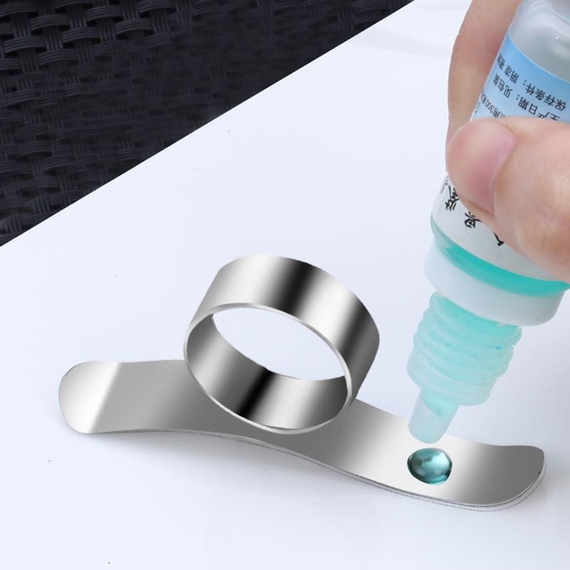 304不锈钢剥橙器开柚火龙果去皮削橙子皮指环刀手指刀剥橙子器