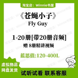 苍蝇小子Hi Fly Guy英文版诵读音频电子英语启蒙磨耳朵