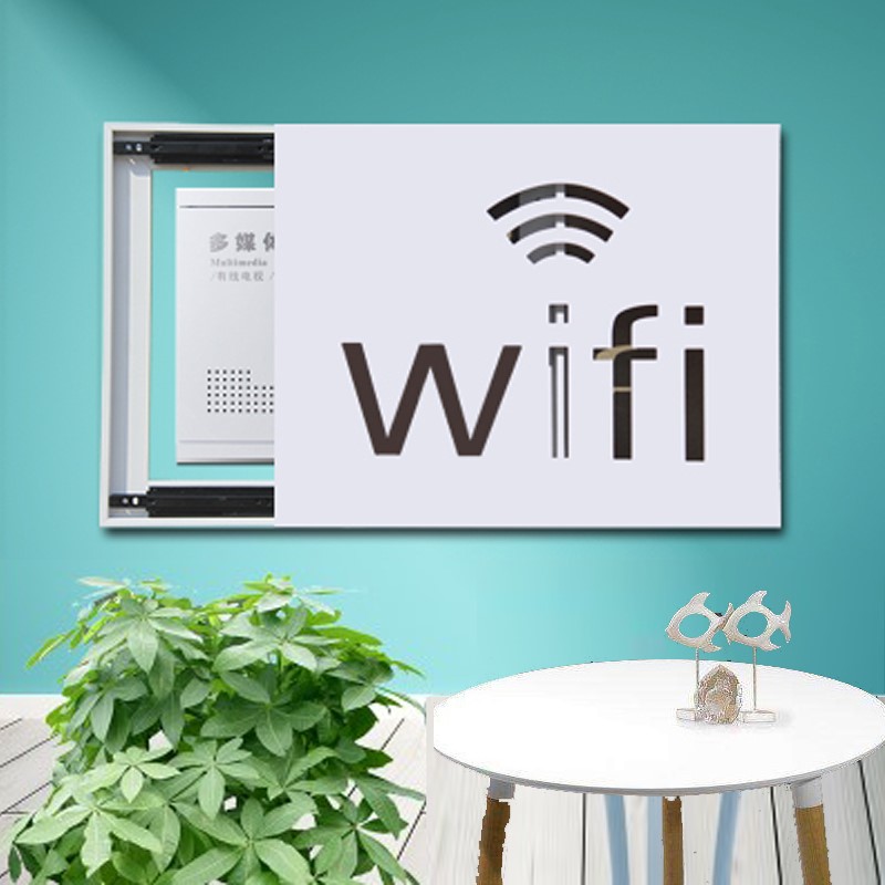 多媒体盒子电箱遮挡装饰白板电表配电箱弱电箱电闸盖板薄遮丑