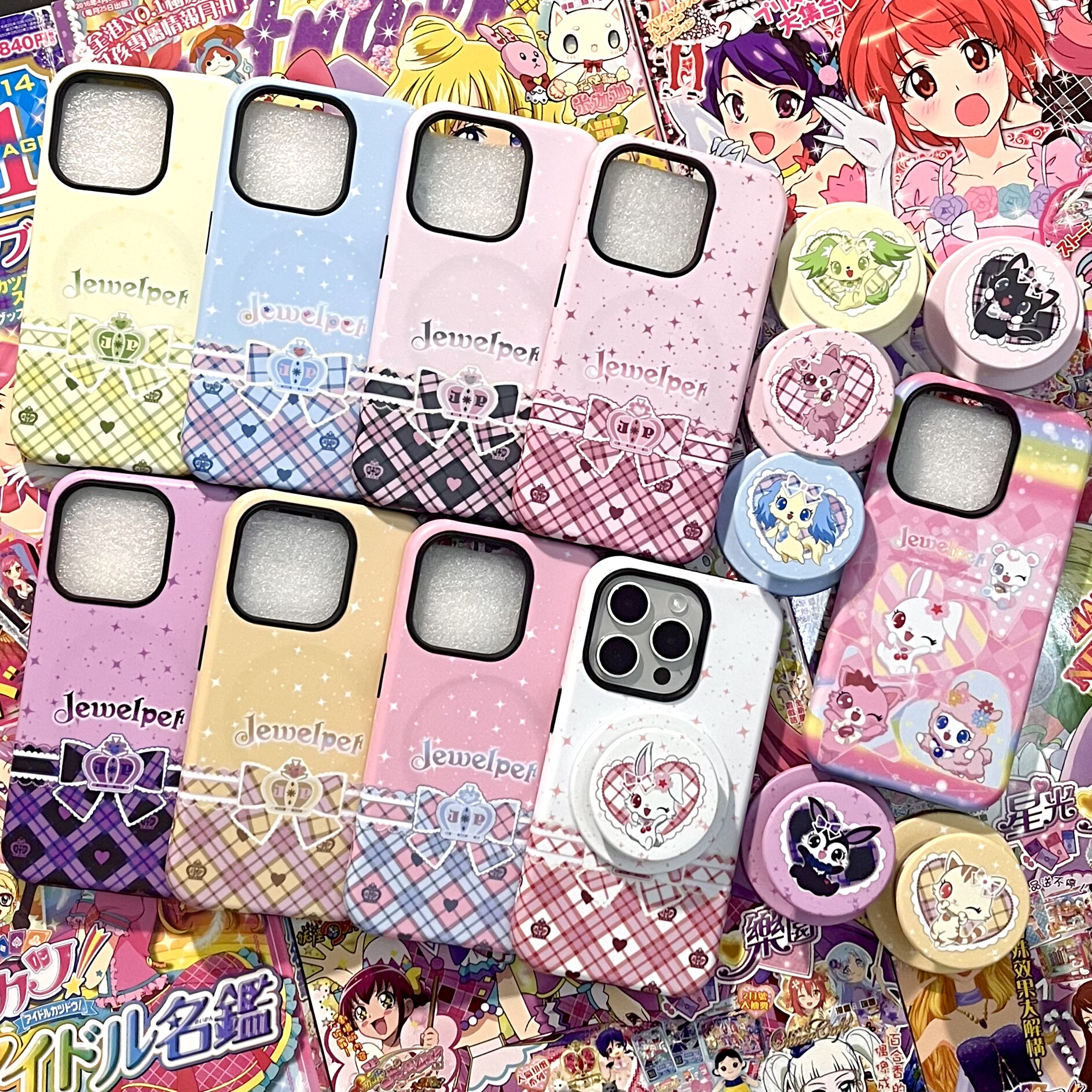 宝石宠物 露比萨菲戴安娜珊瑚拉布拉卡内特露亚 同人二创手机壳