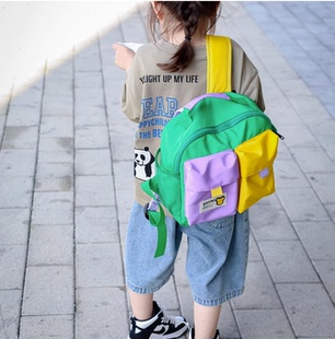 6岁双肩包中小班男女童背包 卡通可爱学前班儿童书包幼儿园宝宝3