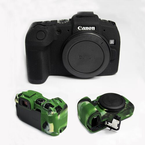 适用佳能单反相机硅胶套200DII 250D RP R5 R6保护套防滑防刮专用