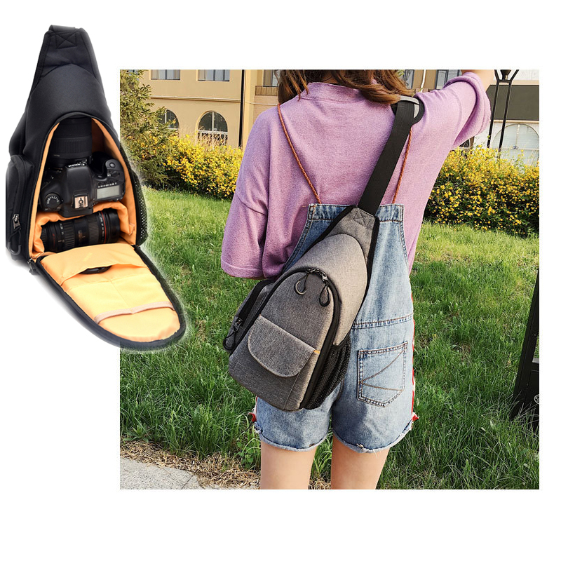 适用尼康单反相机包D7500 D7200休闲斜背挎包Z6 D780 Z7II D3400