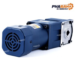 菲兰德180W200W直角中空中实齿轮减速机单相三相转角马达6GURCRT