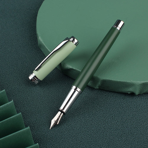 英雄牌钢笔莫兰迪撞色学生用练字