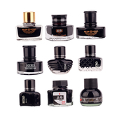 钢笔墨水颜料型经典 墨水非碳素不堵钢笔墨水黑色蓝黑色红色学生用