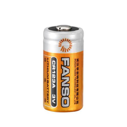 FANSO孚安特3V一次电池CR123A半密封安防门禁烟雾报警器智能锁