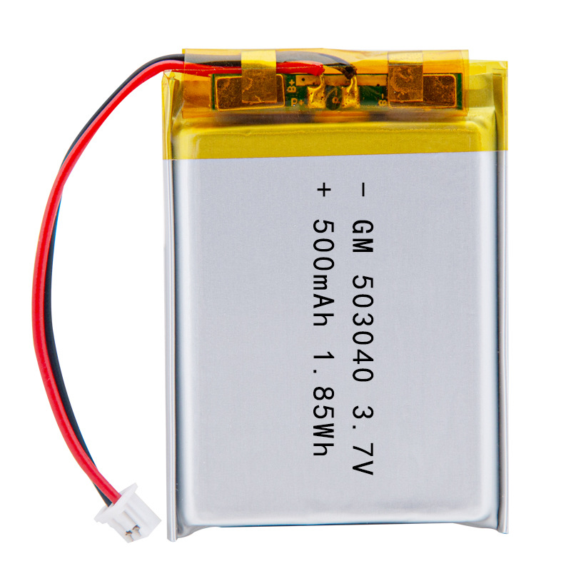销售503040聚合物锂电池3.7v-300-500mah行车记录仪雾化器电池