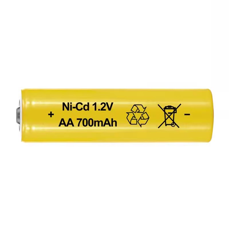 充电电池 1.2V700mAH可重复充电 AA镍镉遥控电动玩具电池