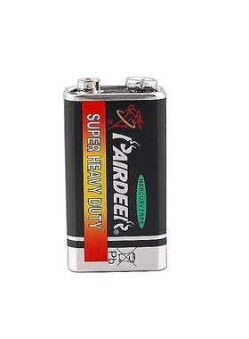 环保6F22电池 现货无线话筒麦克风用方形6F22 9V碳性电池