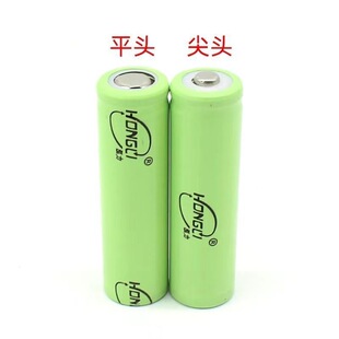 3.7V 14500宏力充电电池 500mah真实容量耐用大容量 5号电池 现货
