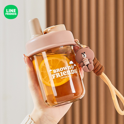 儿童便携高颜值耐热水壶tritan