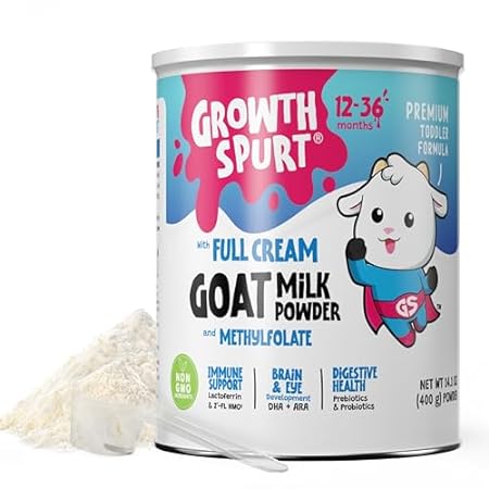 Goat Milk Toddler Formula– Growth Spurt Powdered Comfort