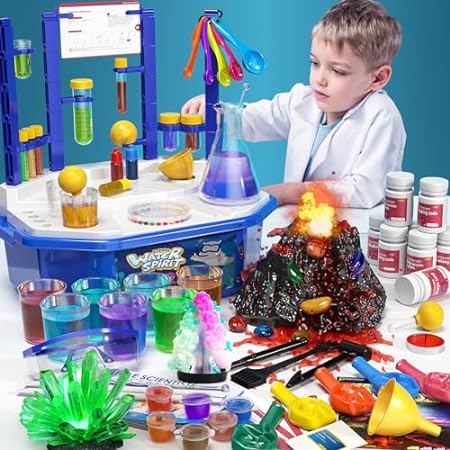 SNAEN Super Lab Science Kit with 130+ Magic Scientific Ex