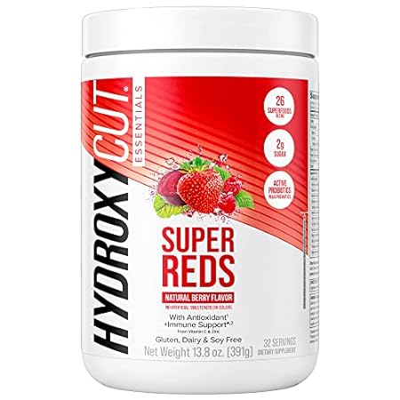 Hydroxycut Essentials Super Reds | Superfood Powder | Vit