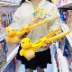 正版 奶龙雪球夹子儿童玩雪工具打雪仗神器雪地装 备堆雪人模具挖雪