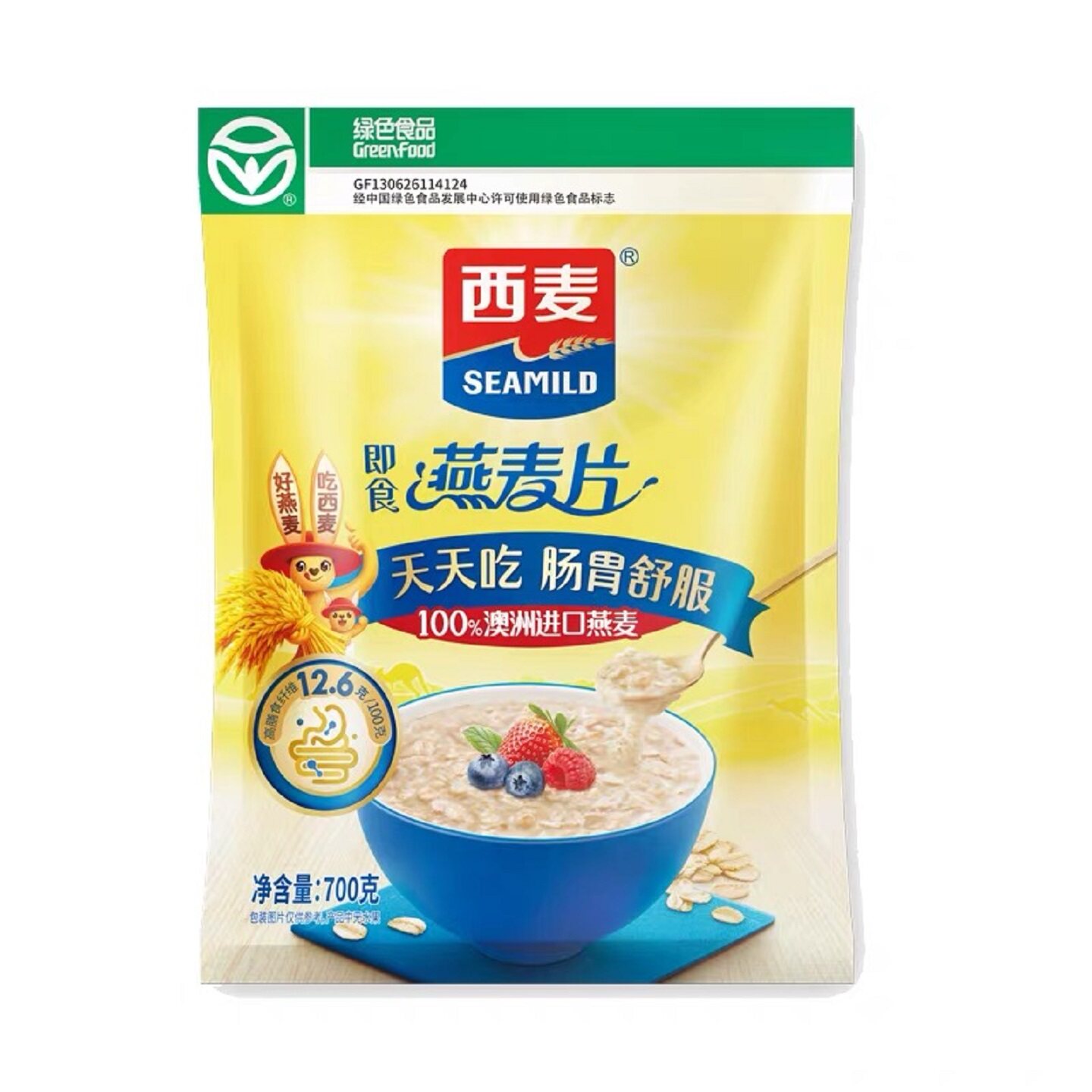无糖早餐冲饮牛奶燕麦片图片