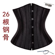 26 xương thép vành đai vành đai bụng vành đai cô dâu định hình vành đai định hình cơ thể corset corset eo váy phụ nữ mặc - Đai giảm béo