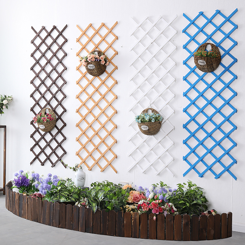 实木爬藤挂式墙面绿萝户外植物