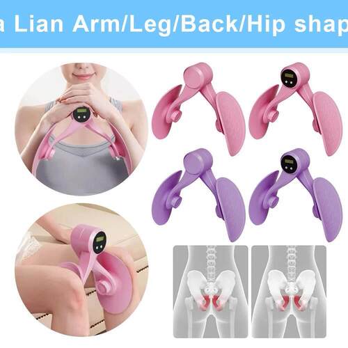 Pelvic Floor Muscle Trainer with Counter Kegel Exerciser Hip