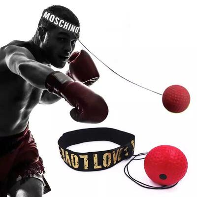 Boxing Speed Ball Head-mounted PU Punch Ball MMA Sanda Train