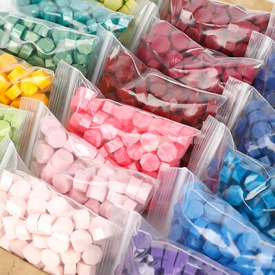 100Pc Retro Sealing Wax Seal Stamp Wax Beads Scrapbook Mater