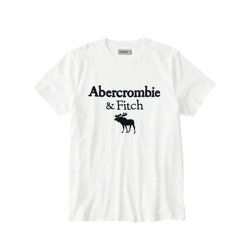 特价断码美国时尚AF短袖T恤男圆领刺绣修身套头休闲印花打底夏季