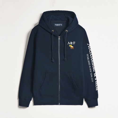 现货美国连帽卫衣加绒开衫外套