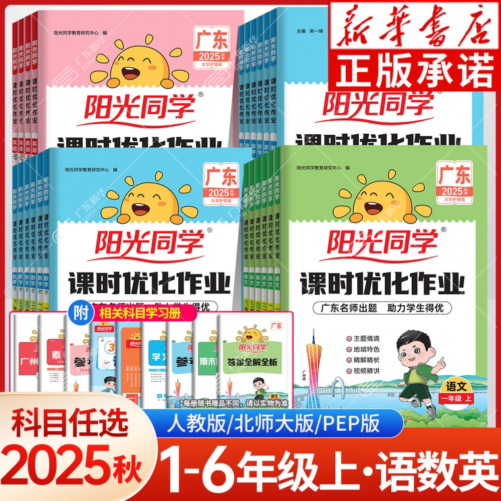 新华书店2025年上册课时优化作业