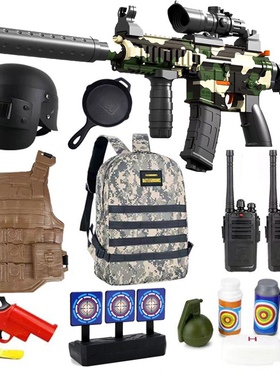 手动软弹枪儿童玩具枪m416狙击枪突击步枪ak一47男孩吃鸡装备98K