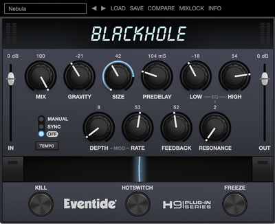 正版Eventide BlackHole黑洞混响插件永久特价